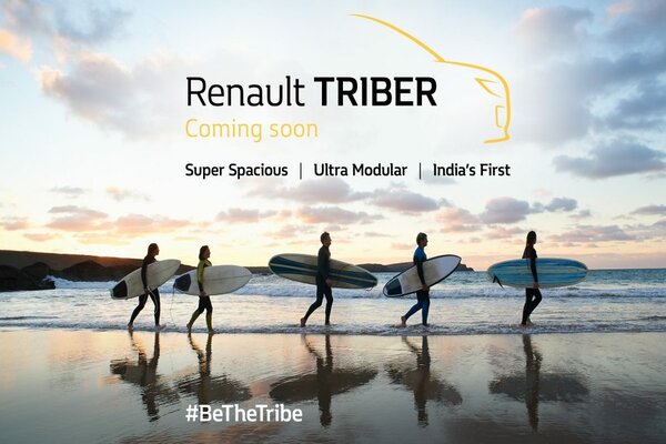 Renault Triber Teaser is Out and Reveals a Lot About Upcoming MPV 
