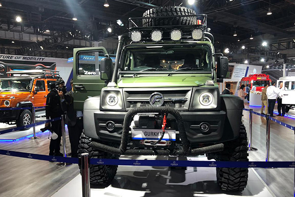 Force Gurkha Unveiled at Auto Expo 2020 