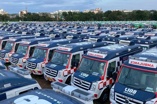 Force Motor Sells Ambulance to Andhra Pradesh Government