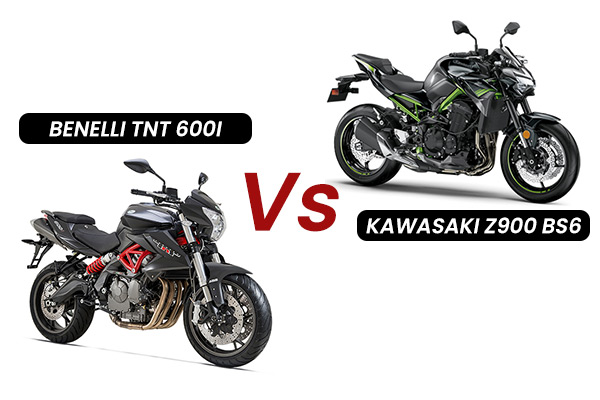 Detailed Comparison: BS6 Kawasaki Z900 vs Benelli TNT 600i