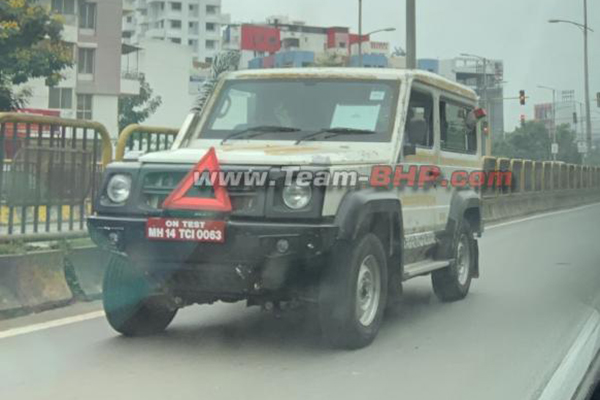 2020 Force Gurkha Spied Testing in India 