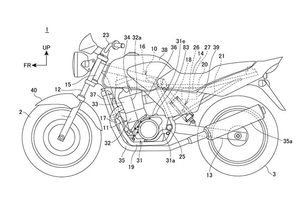 2021 Honda CB250 Patent Images Leaked Online