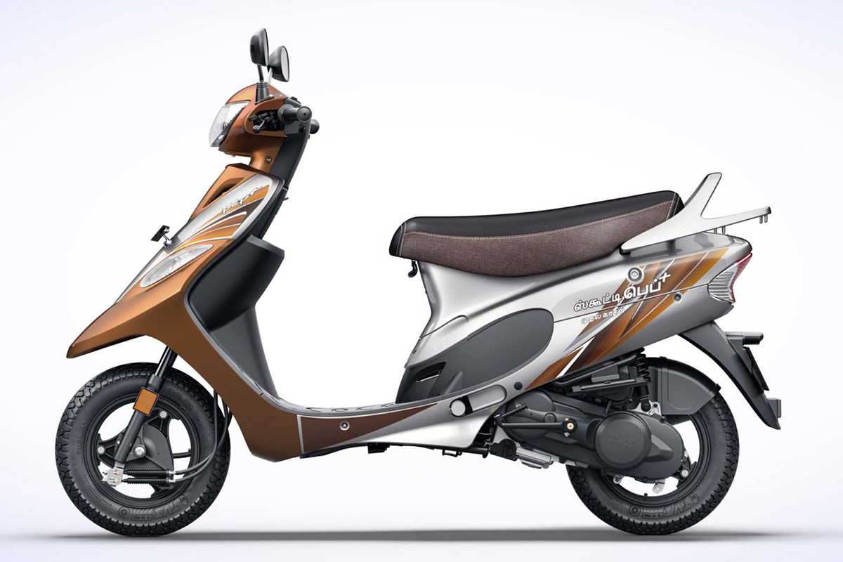  TVS Scooty Pep+ 'Mudhal Kadhal' Edition Launched at Rs 56,085