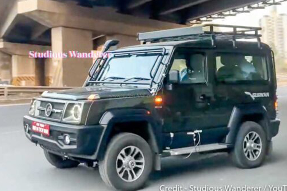 Force Gurkha Production Model Spied; Interior Details Revealed