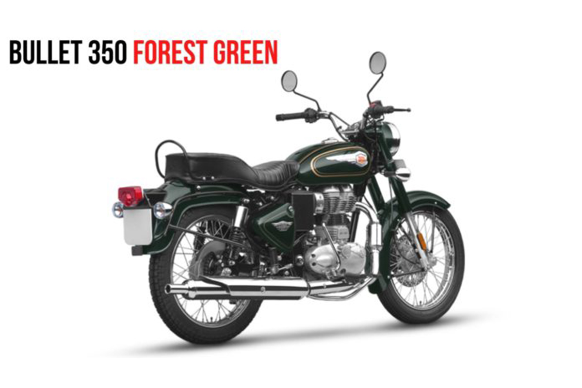 Royal Enfield Bullet 350 Forest Green Colour Launched at Rs 1.33 Lakhs