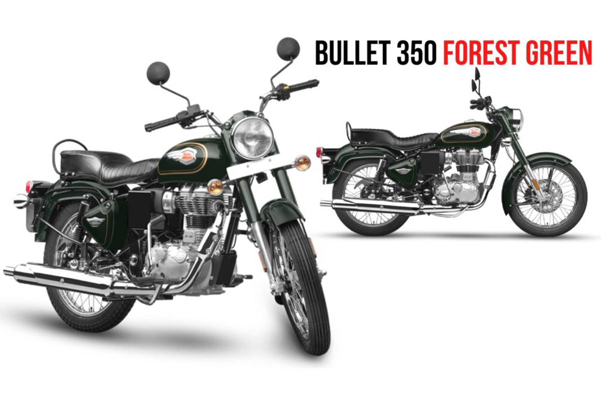 Royal Enfield Bullet 350 Forest Green Colour Launched at Rs 1.33 Lakhs