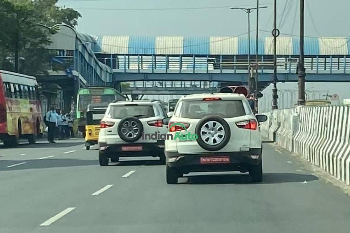 Ford EcoSport Turbo Petrol Spied Testing?