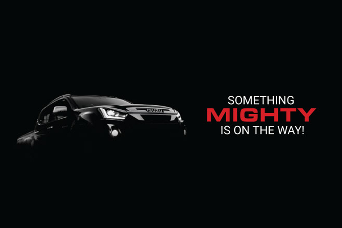 BS6 Isuzu D-Max V-Cross Teased Ahead of Launch