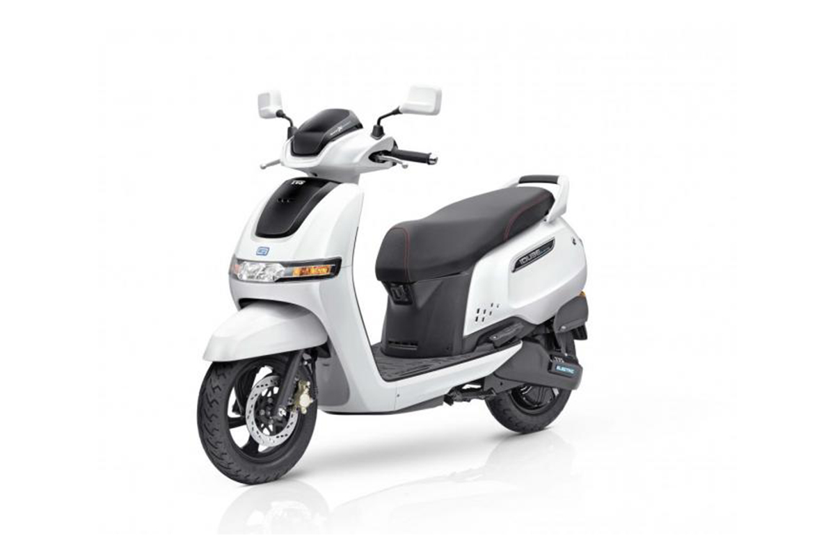 TVS iQube E-Scooter launched in Pune at Rs 1.11 Lakhs