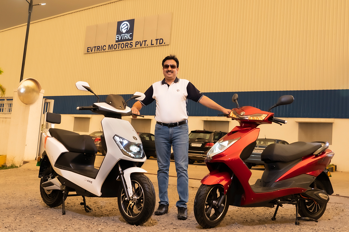 Evtric Motors Launched Evtric Axis and Evtric Ride in India 