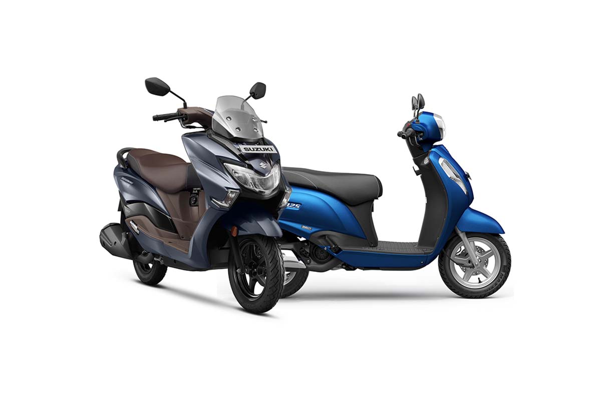 Suzuki Access 125 & Burgman Street Launched in New Colors