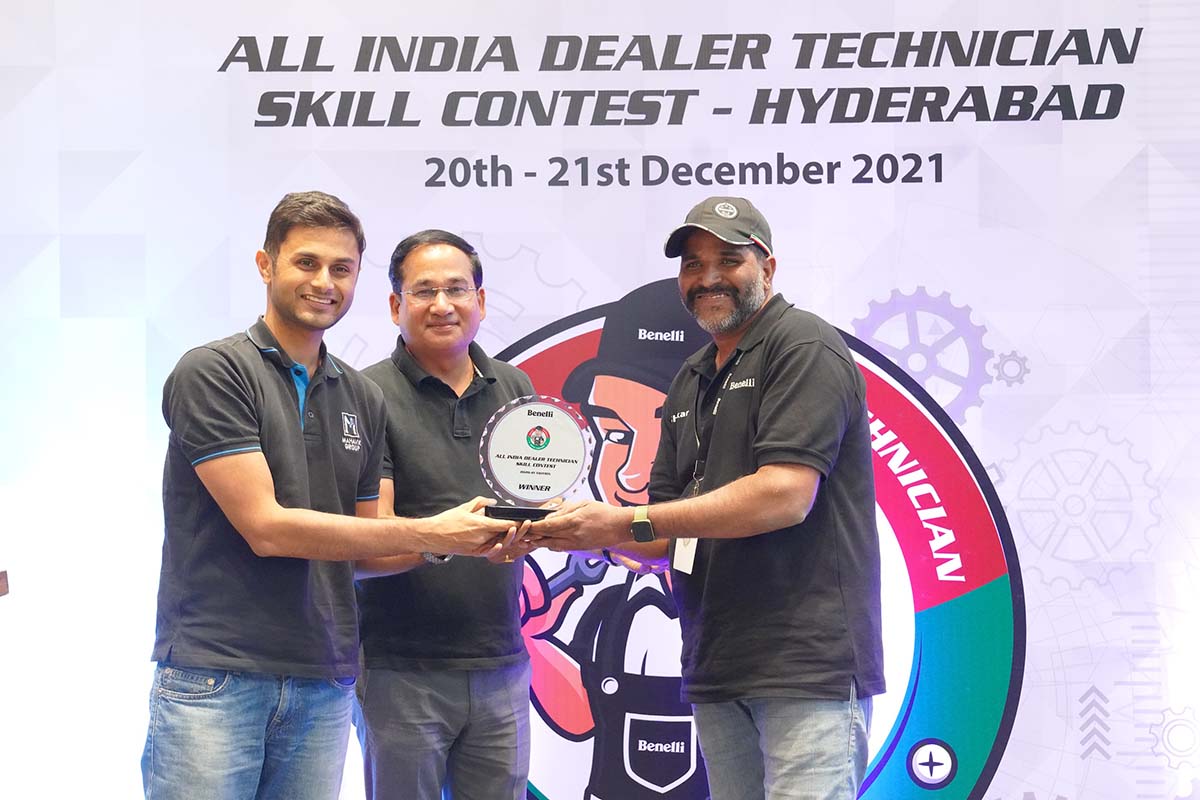 Benelli India Organizes First Dealer Technician Skill Contest 2021