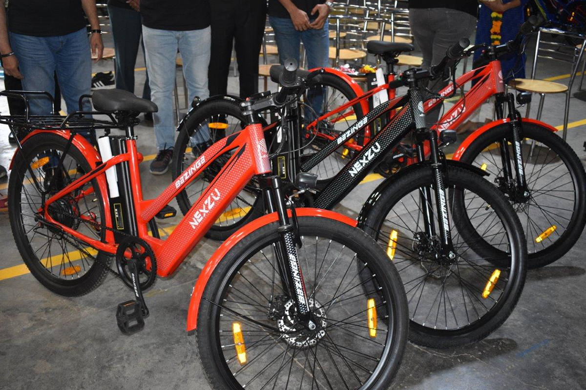 Nexzu Bazinga E-cycle Launched at Rs 49,445