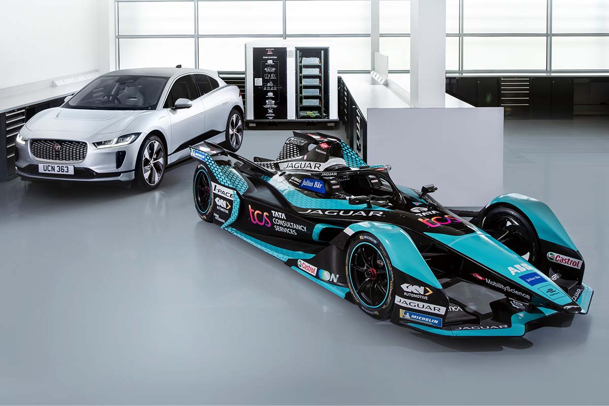 Jaguar Develops Zero-Emission Energy Storage System 