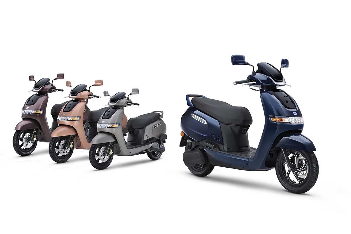 New TVS iQube Electric Scooter Launched