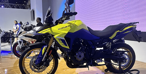 2024 Bharat Mobility Global Expo: Suzuki Reveals V-Strom 800DE Adventure Motorcycle