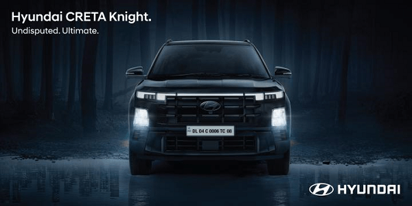 Hyundai Creta Knight Edition Launched in India; Prices Start from INR 14.51 Lakh