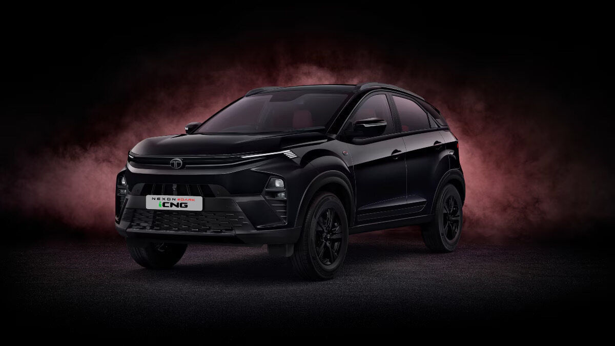 Tata Nexon iCNG Red Dark Edition 2025 Hits the Roads