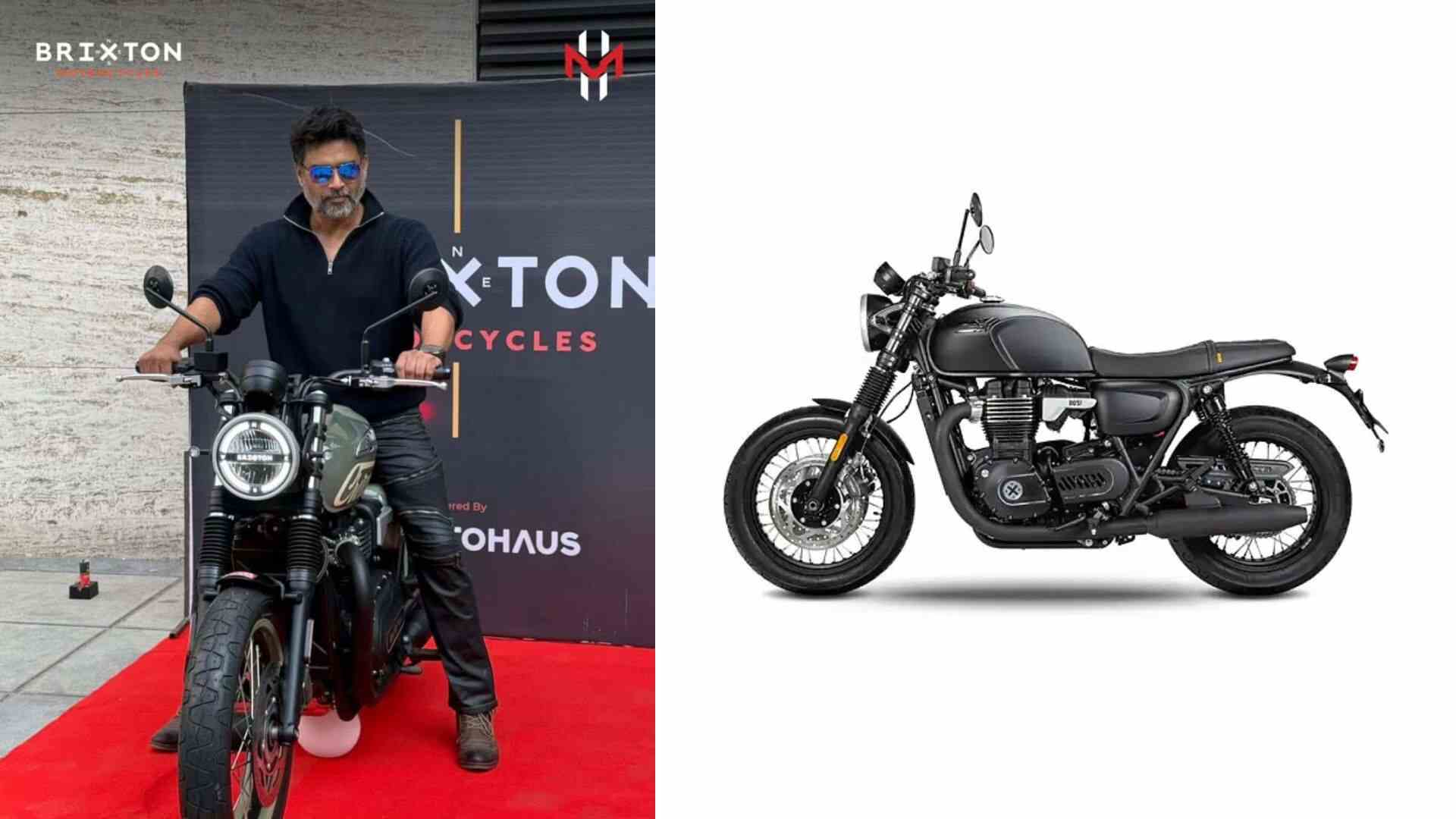 R. Madhavan Becomes First Owner of Brixton Cromwell 1200