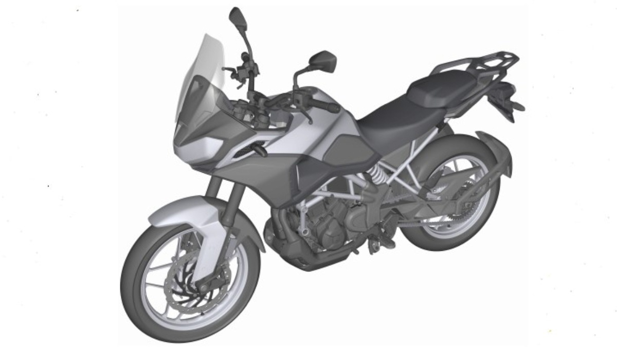 TVS Apache RTX 300 Design Patent Reveals Its First Look
