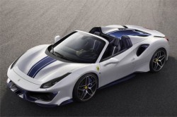 Ferrari showcases 488 Pista Spider at Pebble Beach