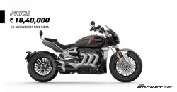 Triumph Rocket 3 GT Launched at Rs 18.40 Lakhs