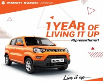 Maruti Suzuki S-Presso Completes 1 Year in India
