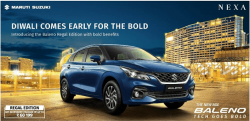 Maruti Suzuki Baleno Regal Edition Launched in India with Free Accessories Worth INR 60,200