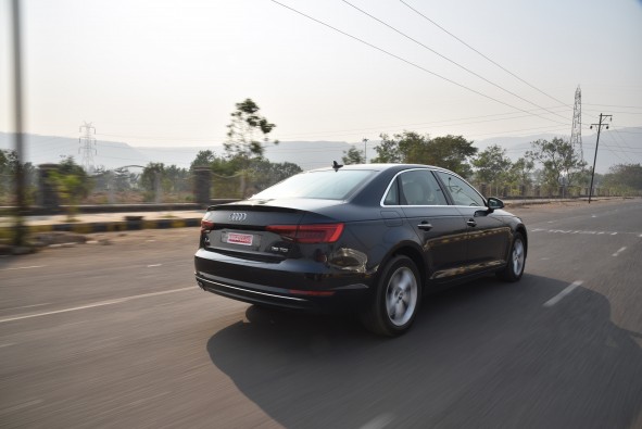 Like the petrol car, the ride is impressive