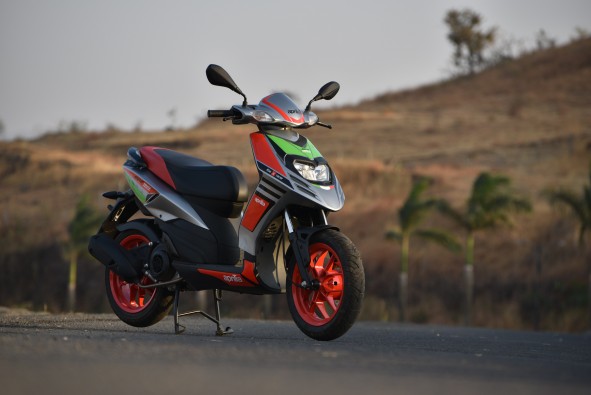 While the SR150 stood out, the Race will grab a lot more eyeballs.