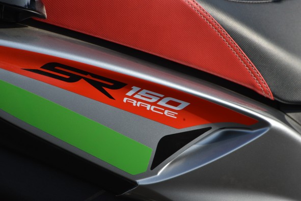 The new graphics on the Race surely add to its sporty appeal