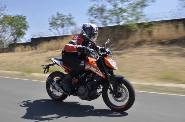 New metal fuel tank is bigger and looks sportier.