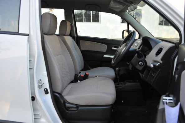 Front seats are quite comfortable, but drover seat doesn't get height adjustment. 