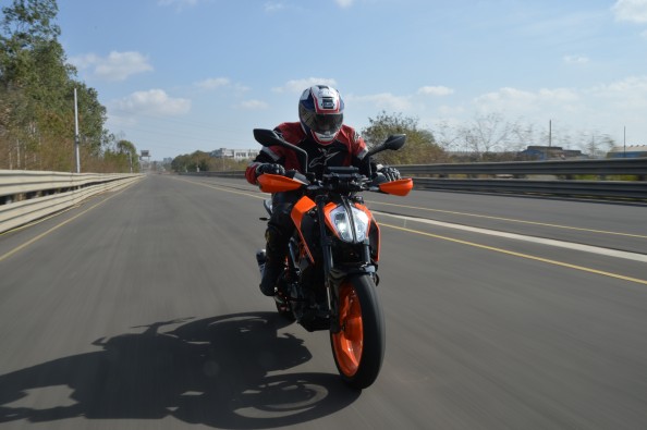 Straight-line stability is impressive at high speeds.