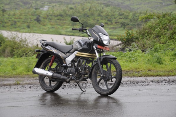 The Centuro is quite a big bike for its class.