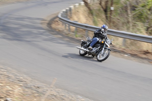 Like all RE bikes, the Bullet 500 feels built like a tank. 