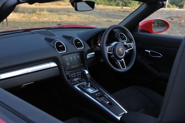 No major changes to the cabin. Steering wheel is new and sportier looking.