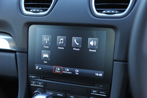 Infotainment system is new, and is quite slick to use.