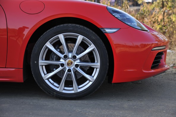 18-inch wheels come standard; can be upgraded to 19- or 20-inch units.