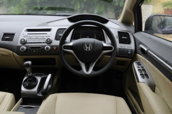 The interior design is futurustic; the digital speedometer gives a fighter-jet-like look. 