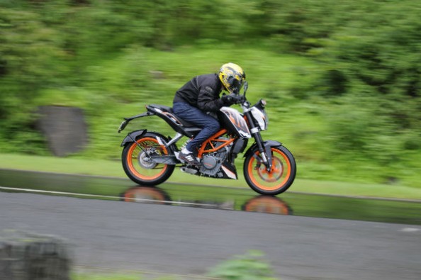 The power delivery is manic, and could even be scary for beginner riders.