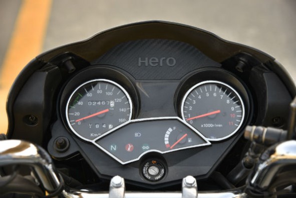 Hero Achiever instrument cluster