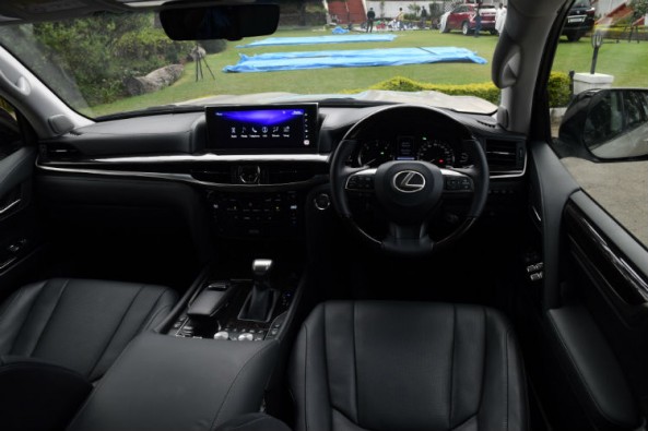 Lexus LX450d interior