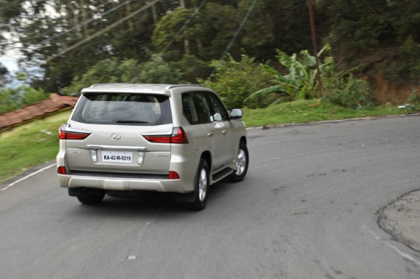 Lexus LX450d rear