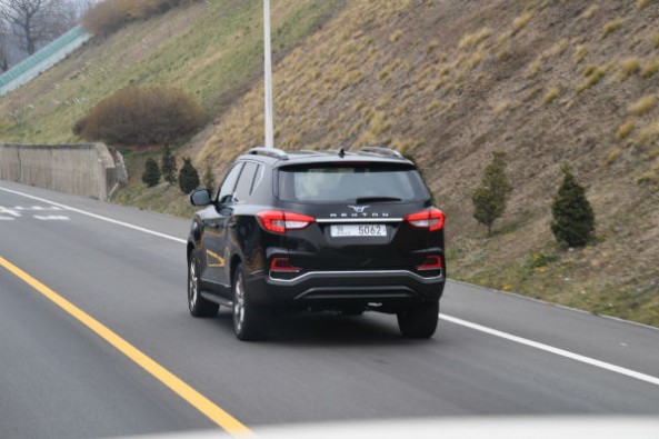 New SsangYong Rexton rear