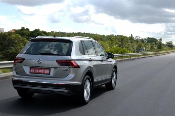 Volkswagen Tiguan rear tracking