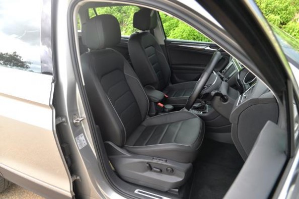 Volkswagen Tiguan front seats