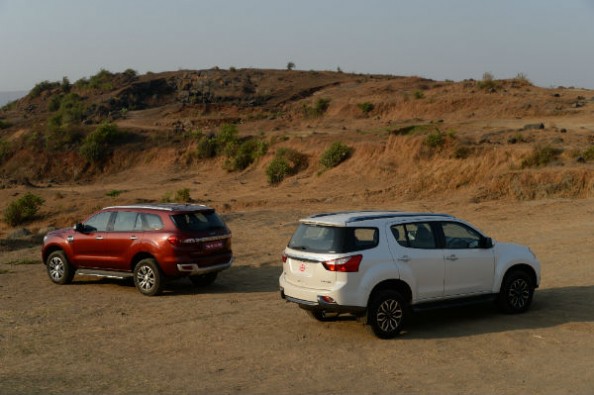 Isuzu MU-X vs Ford Endeavour