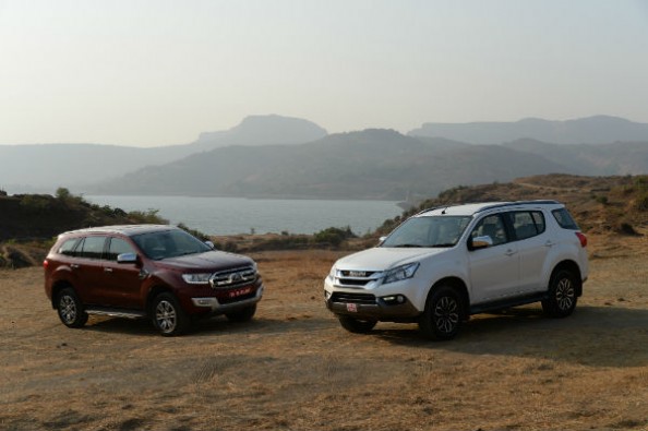 Isuzu MU-X vs Ford Endeavour 2