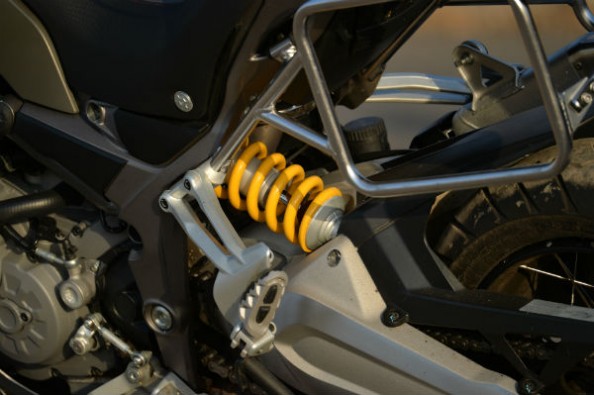 Ducati Multistrada 1200 Enduro rear suspension